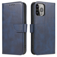 MG Magnet bőr könyvtok iPhone 14 Pro Max, kék tok és táska