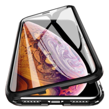 MG Magnetic Full Body Glass mágneses tok Xiaomi Redmi Note 12 4G, fekete tok és táska