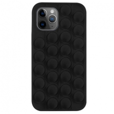 MG Pop It szilikon tok iPhone 11 Pro, fekete tok és táska