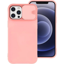 MG Privacy Lens szilikon tok Motorola Moto G71 4G / 5G, narancssárga tok és táska