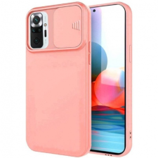 MG Privacy Lens szilikon tok Xiaomi Redmi Note 9S / Pro, narancssárga tok és táska
