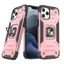 MG Ring Armor műanyag tok iPhone 13 Pro, rózsaszín tok és táska