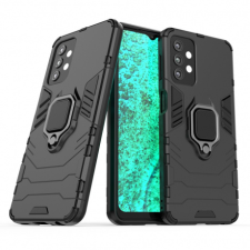 MG Ring Armor műanyag tok Samsung Galaxy A13 5G, fekete tok és táska