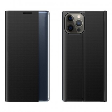 MG Sleep Case könyv tok iPhone 13 Pro, fekete tok és táska