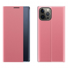 MG Sleep Case könyv tok iPhone 13 Pro, rózsaszín tok és táska