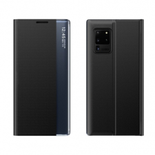 MG Sleep Case könyv tok Samsung Galaxy A72, fekete tok és táska