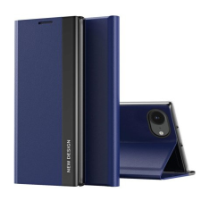 MG Sleep Case Pro könyv tok iPhone 16e, kék tok és táska