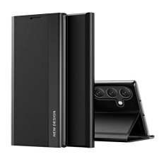 MG Sleep Case Pro könyv tok Samsung Galaxy S25, fekete tok és táska
