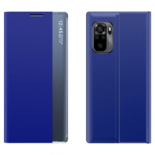 MG Sleep Case Smart Window könyvtok Xiaomi Redmi K40 / Poco F3, kék tok és táska