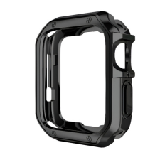 MG Soft Strong tok Apple Watch 7/8/9 41mm, fekete okosóra kellék
