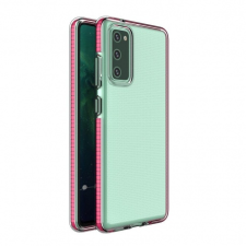 MG Spring Case szilikon tok Samsung Galaxy A72 4G, sötétrózsaszín tok és táska