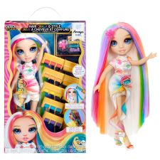 MGA Entertainment Rainbow High Hair Chalk &amp; Style Doll- Amaya (Rainbow) baba
