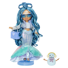 MGA Entertainment Rainbow High Winter Wonderland Doll- Skyler (Blue) baba
