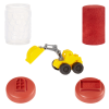 MGA Entertainment Wonder Factory Never Dry Sand Construction Trucks - Red + Excavator