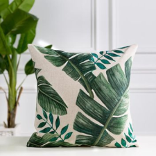 MH Protect Boho dekor párnahuzat pálmalevél I lakástextília