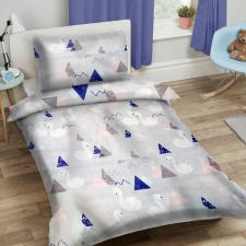 MH Protect Gyermek ágynemű szett 90x120cm hattyús lakástextília
