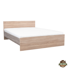  Miami franciaágy ágyneműtartó nélkül 160x200 cm sonoma tölgy-yorki tölgy ágy és ágykellék