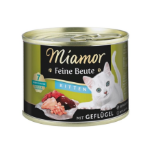 Miamor Feine Beute Kitten Poultry baromfival cicáknak 185g macskaeledel