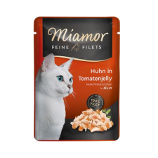 Miamor Feine Filets Csirke paradicsommal zselében 6x100 g macskaeledel