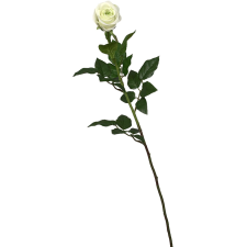 MICA Flower Power rózsa művirág 78 cm fehér dekoráció
