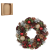 MICA House of Seasons koszorú 34 cm piros