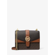 MICHAEL KORS Greenwich barna crossbody táska kézitáska és bőrönd