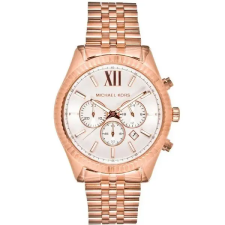  Michael Kors Lexington női kvarc karóra, rózsaarany, 45 mm karóra