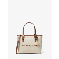 MICHAEL KORS MICHAEL KORS női kereszttáska, vászon, mléčszín