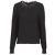 MICHAEL KORS MICHAEL Michael Kors Pulóverek CHAIN NK SWEATER Fekete EU XS