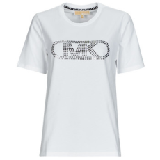 MICHAEL KORS MICHAEL Michael Kors Rövid ujjú pólók CROP GWSH EMPIRE STUD TEE Fehér EU L