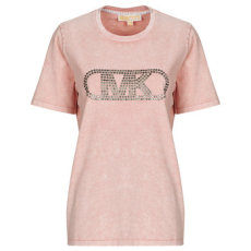MICHAEL KORS MICHAEL Michael Kors Rövid ujjú pólók CROP GWSH EMPIRE STUD TEE Rózsaszín EU L