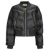 MICHAEL KORS MICHAEL Michael Kors Steppelt kabátok CHEVRON QUILTED BOMBER Fekete EU M