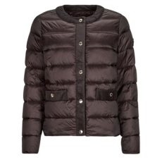 MICHAEL KORS MICHAEL Michael Kors Steppelt kabátok COLLARLESS PACKABLE JACKET W CORDUROY TRIM Barna EU S