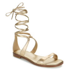 MICHAEL KORS MICHAEL Michael Kors Szandálok / Saruk AMARA FLAT SANDAL Arany 36