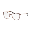 MICHAEL KORS MK3017 1188 LIL Satin Brown/Rose Gold Demo Lens szemüveg