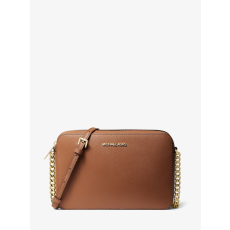  MICHAEL KORS női bőr crossbody táska, Jet Set hnědá