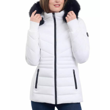  Michael Kors Női Fehér Téli Kabát Kapucnival S női dzseki, kabát