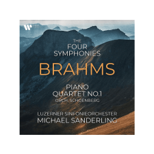  Michael Sanderling - Brahms: The Four Symphonies (Cd) klasszikus