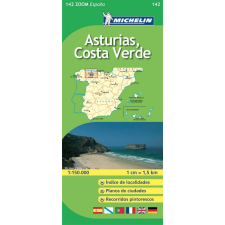 MICHELIN 142. Asturias, Costa Verde térkép 0142. 1/150,000 térkép