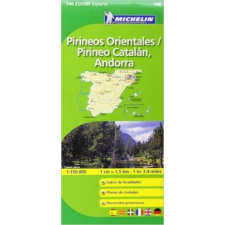 MICHELIN 146. Pirineos Orientales térkép Michelin 1:150 000 térkép