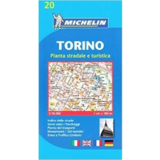 MICHELIN 20. Torinó térkép Michelin 1:16 000 térkép