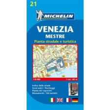 MICHELIN 21. Velence térkép Michelin 1:5 500 térkép