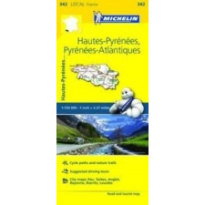 MICHELIN 342. Hautes-Pyrénées Atlantiques térkép Michelin 1:150 000 2016 térkép