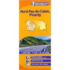 MICHELIN 511. Észak-Franciaország Flandria, Artois, Picardi térkép Michelin 1:200 000 térkép