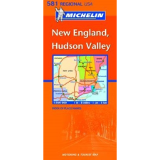 MICHELIN 581. New England térkép Michelin 1:500 000 térkép