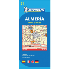 MICHELIN 71. Almeria plan térkép 9071. 1/10,000 térkép