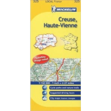 MICHELIN Creuse / Haute-Vienne térkép 0325. 1/150,000 térkép