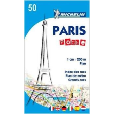 MICHELIN Paris Plan Poche térkép 0050. 1/20,000 térkép