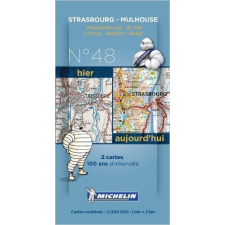 MICHELIN Strasbourg - Mulhouse térkép 8048. 1/200,000 térkép