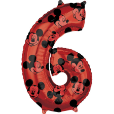 Mickey Disney Mickey Fólia lufi 6-os 66 cm party kellék